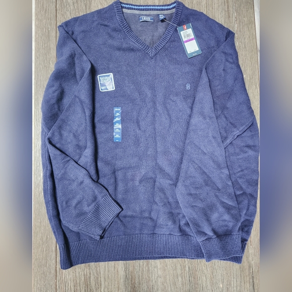 Mens Izod V-Neck Sweater - Picture 1 of 7